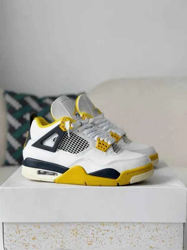 Air Jordan 4 Retro: Vivid Sulfur Sneakers for Bold Style