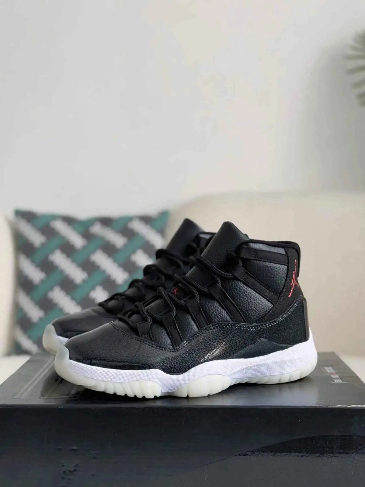 Air Jordan 11 “Bred” Black, Red & White – Iconic Basketball Sneakers