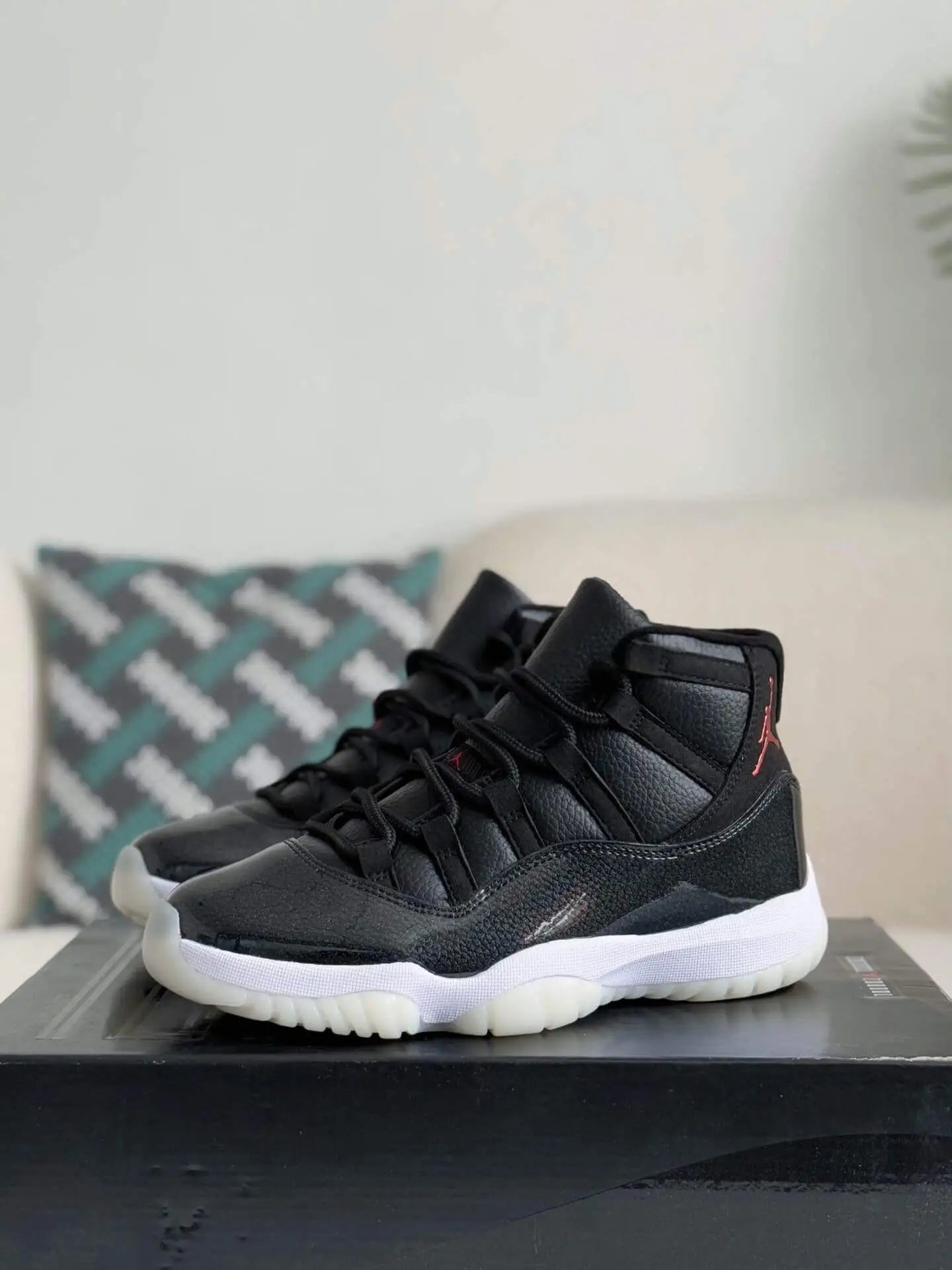 Air Jordan 11 “Bred” Black, Red & White – - OMYGOODS
