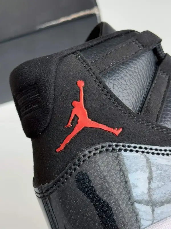 Air Jordan 11 “Bred” Black, Red & White – - OMYGOODS