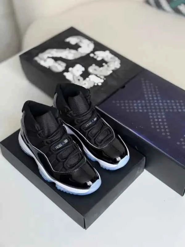 Air Jordan 11 “Bred” Black, Red & White – Iconic Basketball Sneakers