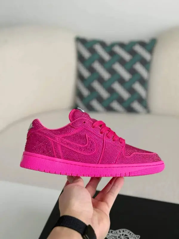 Air Jordan 1 Low “Pink Pop” Hot Pink - OMYGOODS