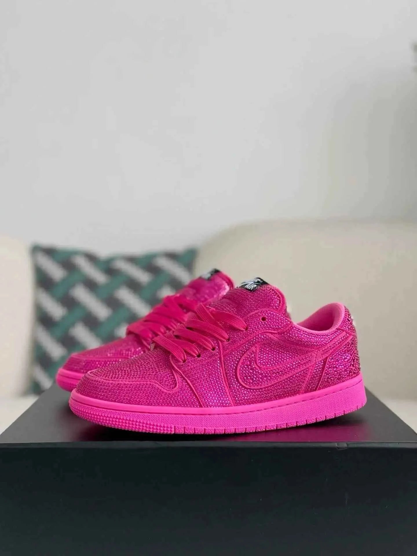 Air Jordan 1 Low “Pink Pop” Hot Pink - Shine Bright in Style