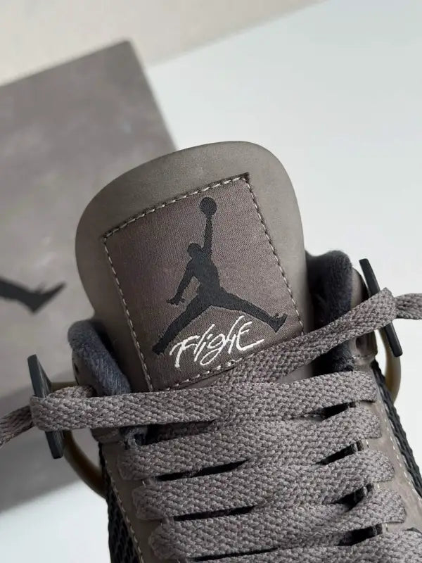 Air Jordan 4 Retro – Cave Stone – Stony Gray and Black - OMYGOODS