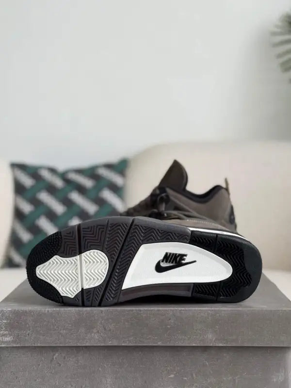 Air Jordan 4 Retro – Cave Stone – Stony Gray and Black - OMYGOODS