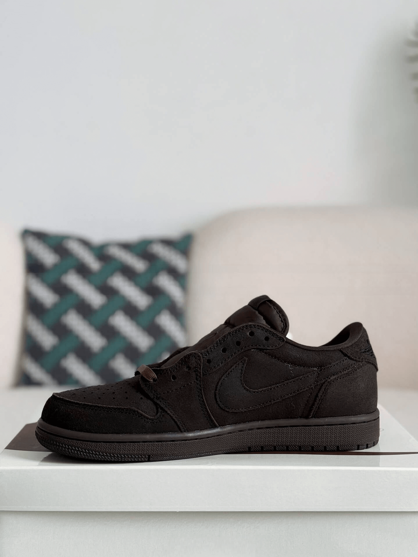 Air Jordan 1 Retro Low OG SP Travis Scott “Velvet Brown” CUSTOM