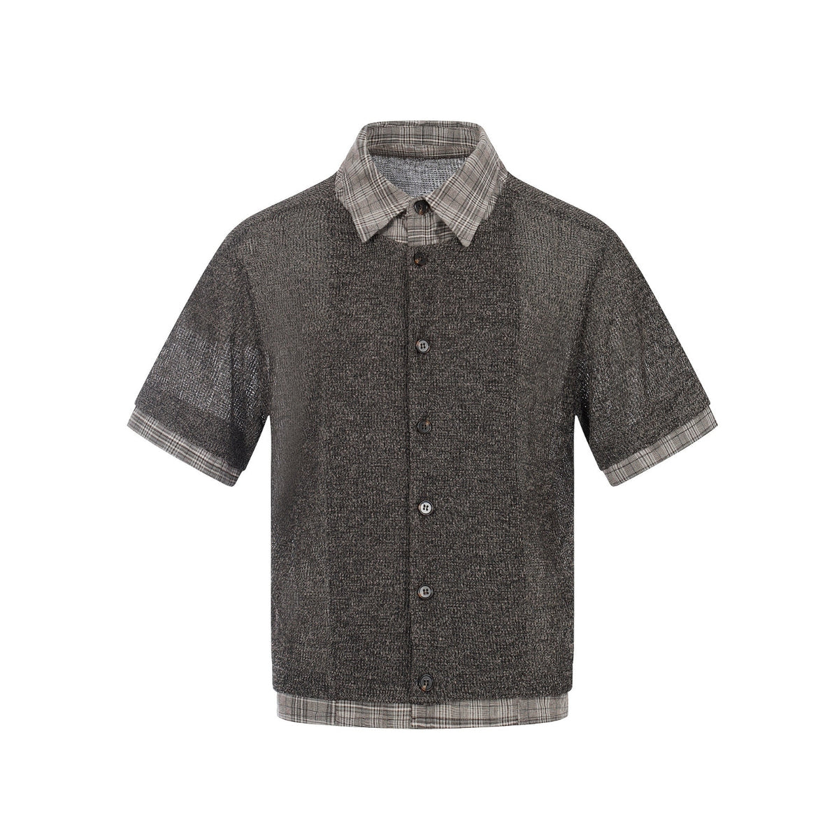 Ashford Knit Plaid Shirt