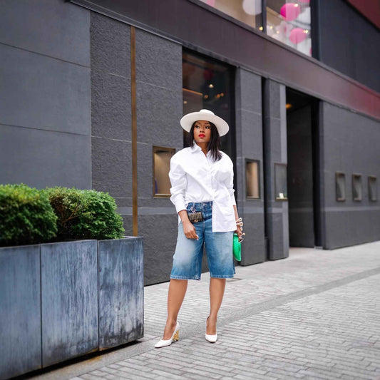 Simple Washed Straight-Leg Five-Pocket Denim Pants