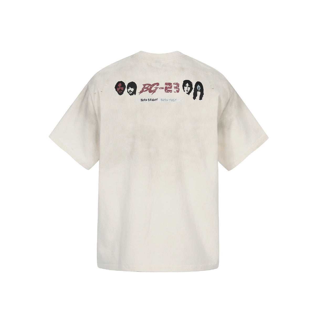 Burn Bright Distressed Graphic T-Shirt