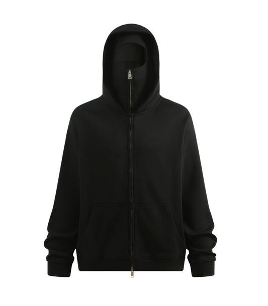NOIR SHEISTY HOODIE - JUSTLUXURY