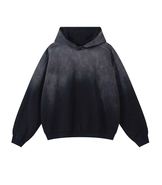 NOIR CONTRAST PANEL HOODIE
