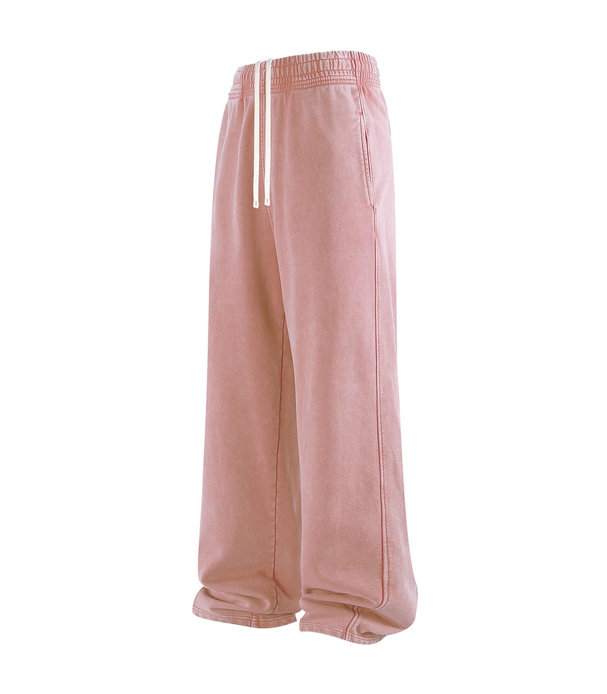 PEACH OVER-DYE SWEATPANTS