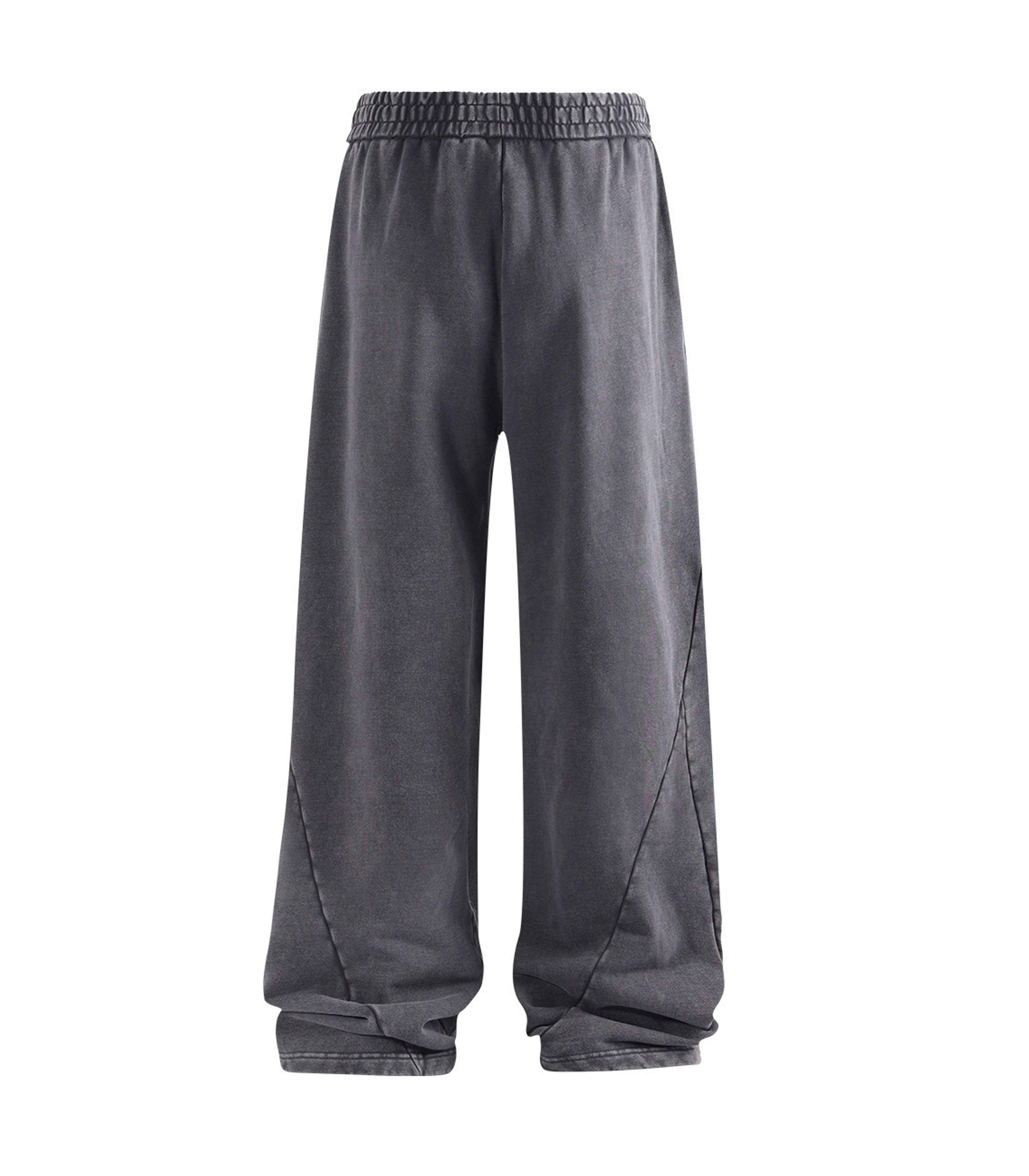 CHARCOAL PANEL SWEATPANTS