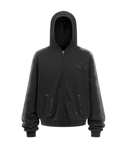 NOIR PAINTERS HOODIE - JUSTLUXURY