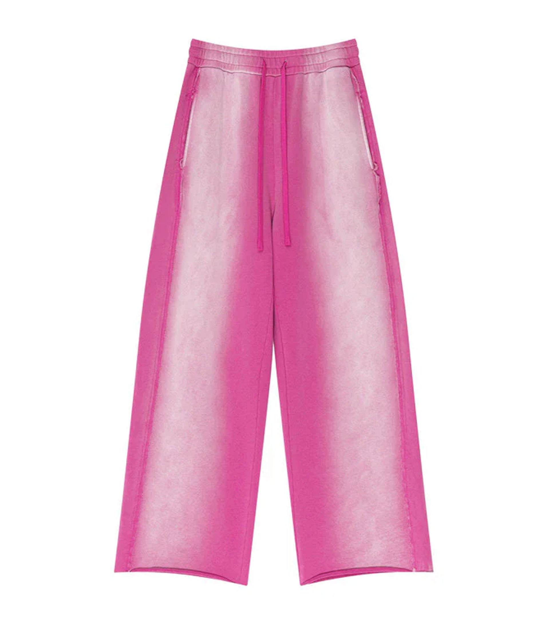 PINK SUNFADE SWEATPANTS - JUSTLUXURY
