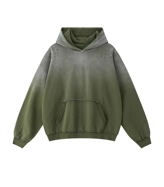 OLIVE SUNFADE HOODIE