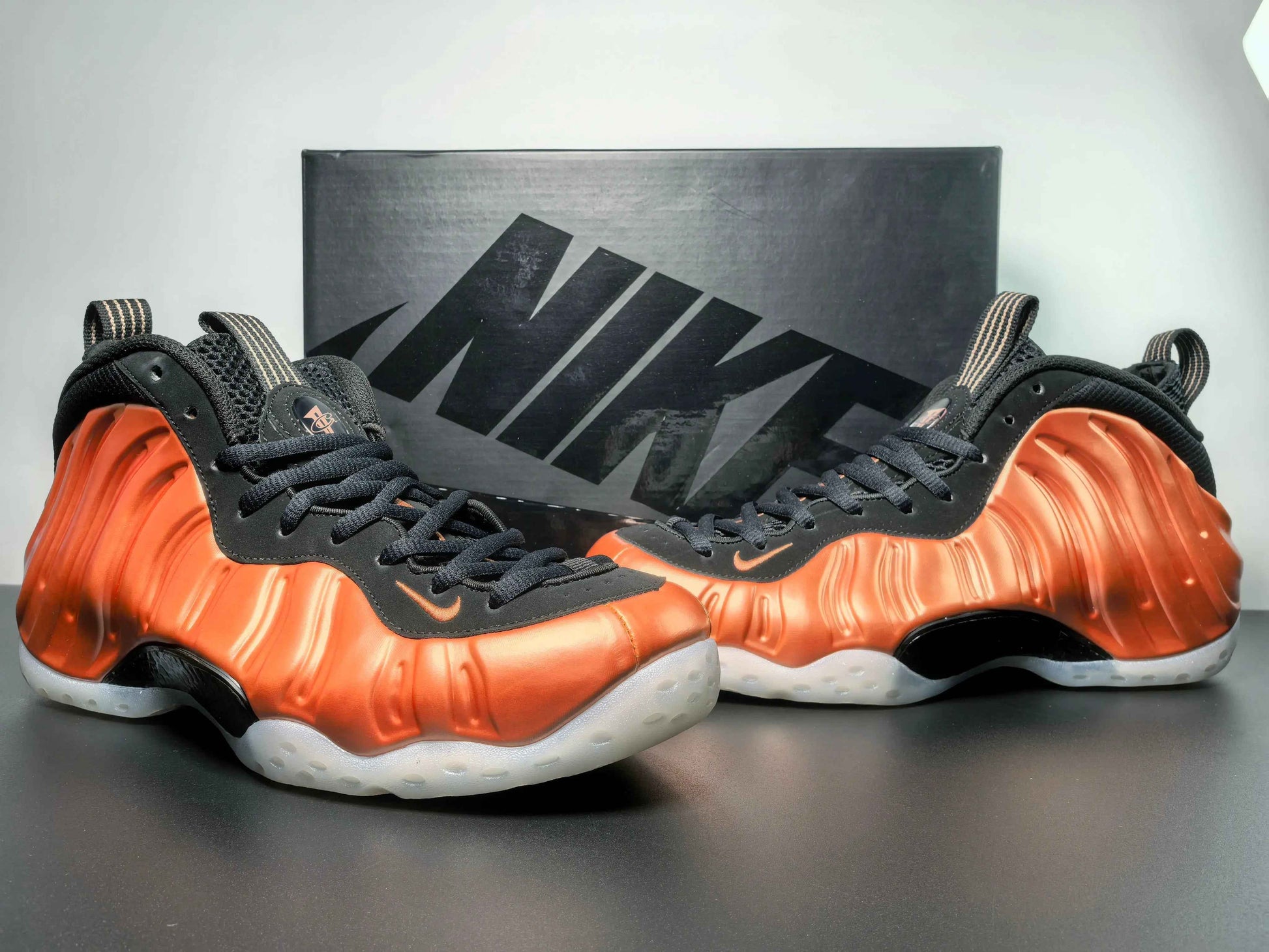 Custom Air Foamposite One “Metallic Copper” FZ9902-001 SneakerNational