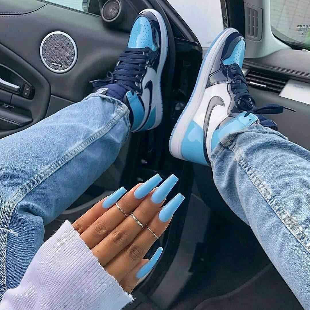 Air Jordan 1 Blue Chill Sneakers: Elevate Your Style and Comfort
