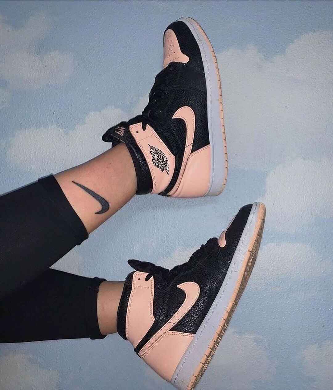Air Jordan 1 Crimson Tint Sneakers - Style Meets Comfort