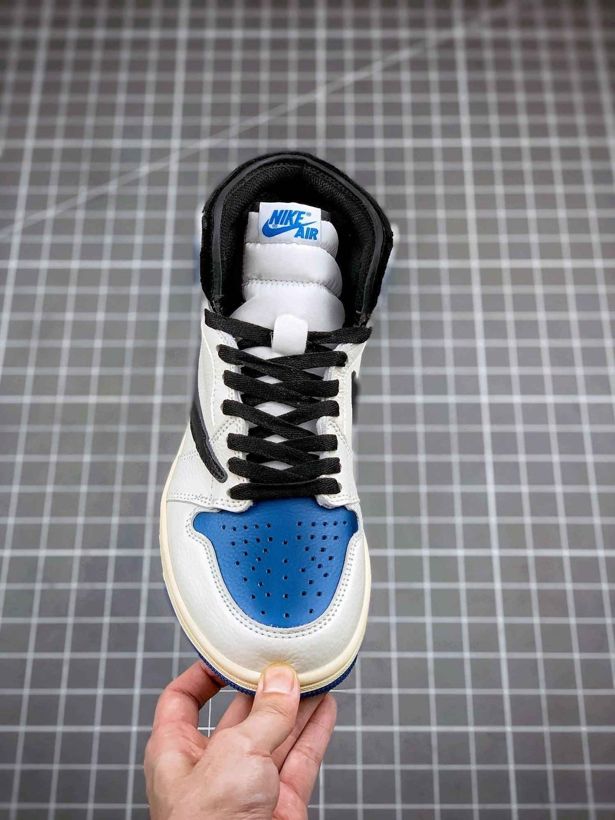 Custom Air Jordan 1 High OG SP Fragment x Travis Scott DH3227-105 - Exclusive Air Jordan 1 High OG Fragment SneakerNational