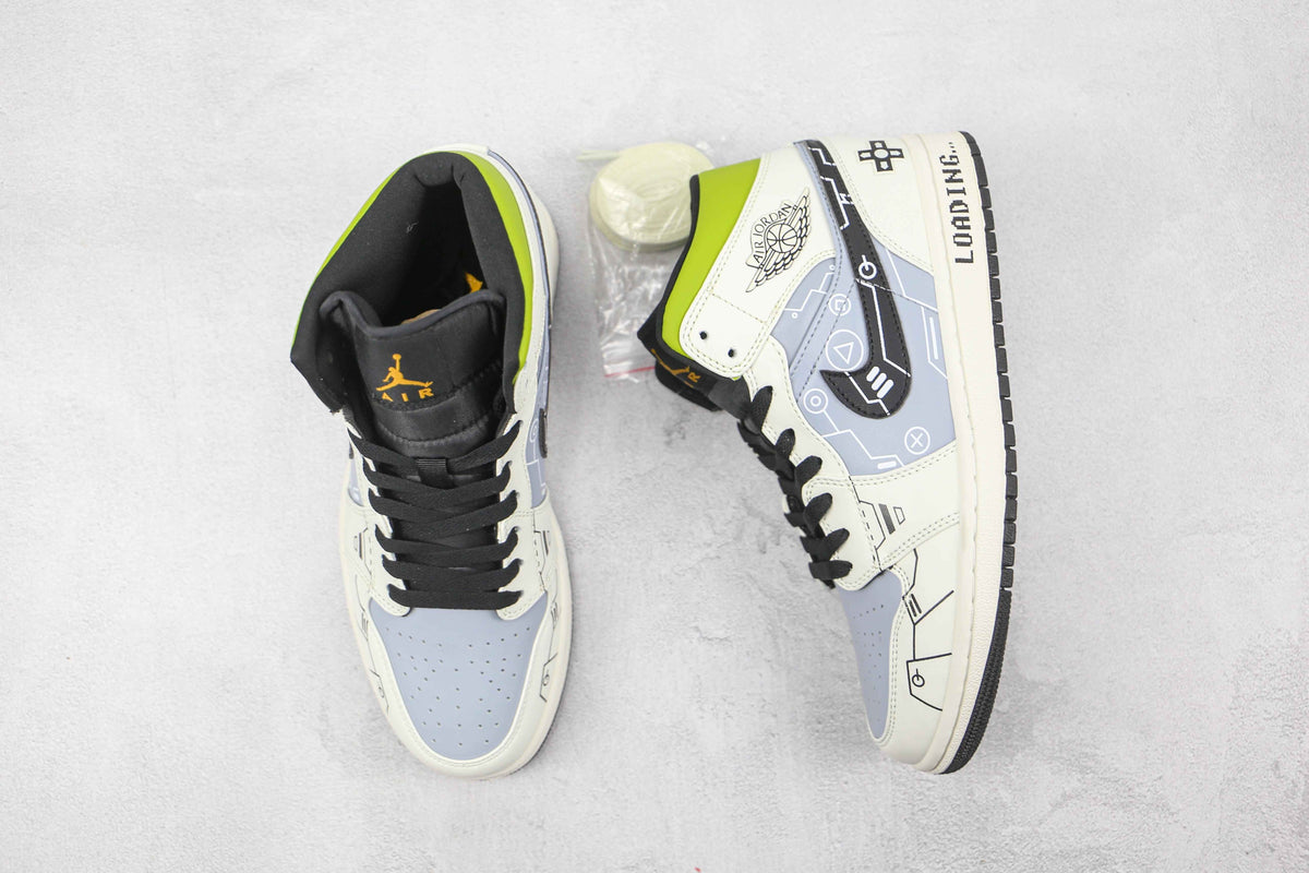 Custom Air Jordan 1 Mid 554725 170