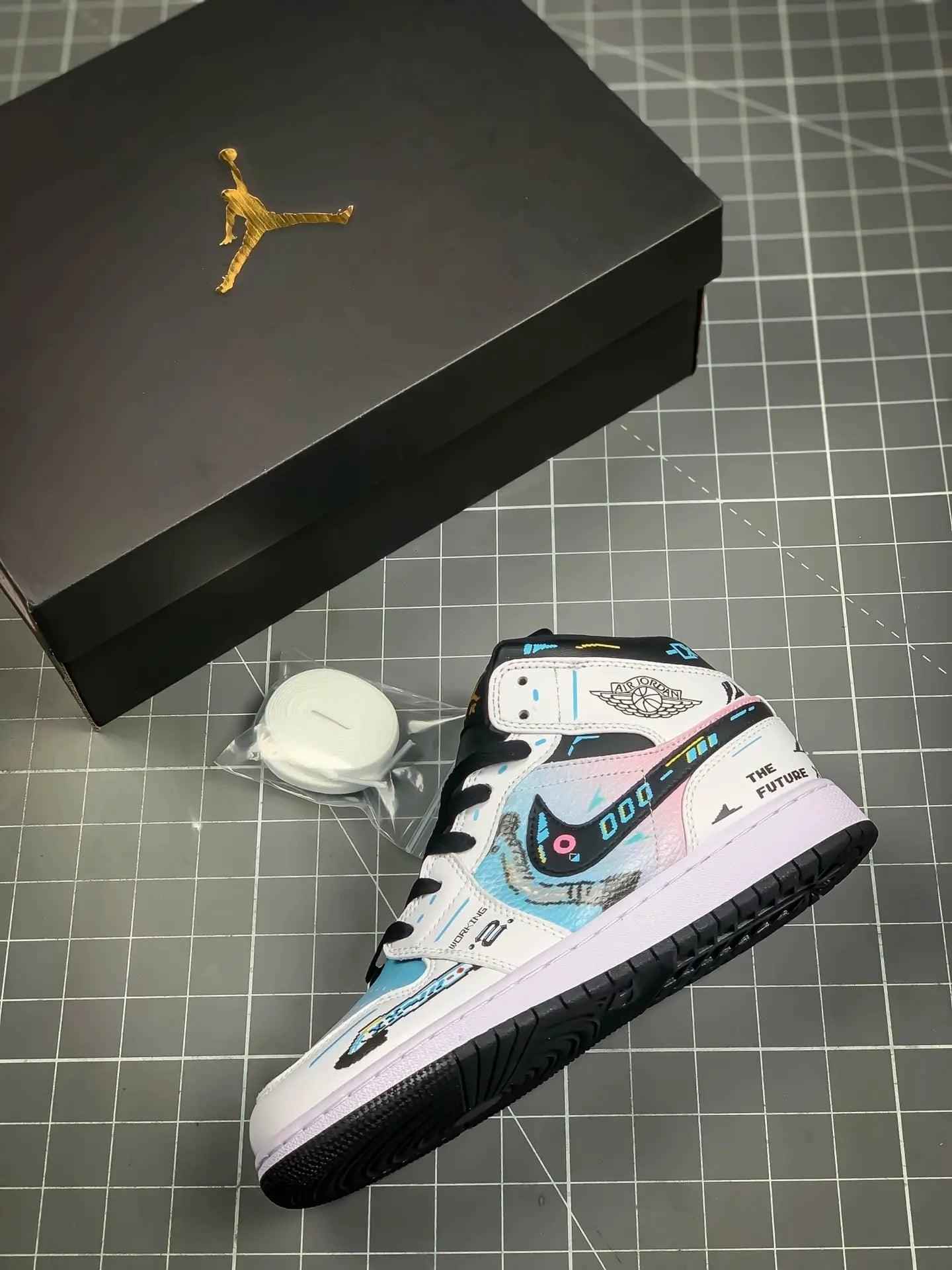 Custom Air Jordan 1 Mid AJ1 SneakerNational