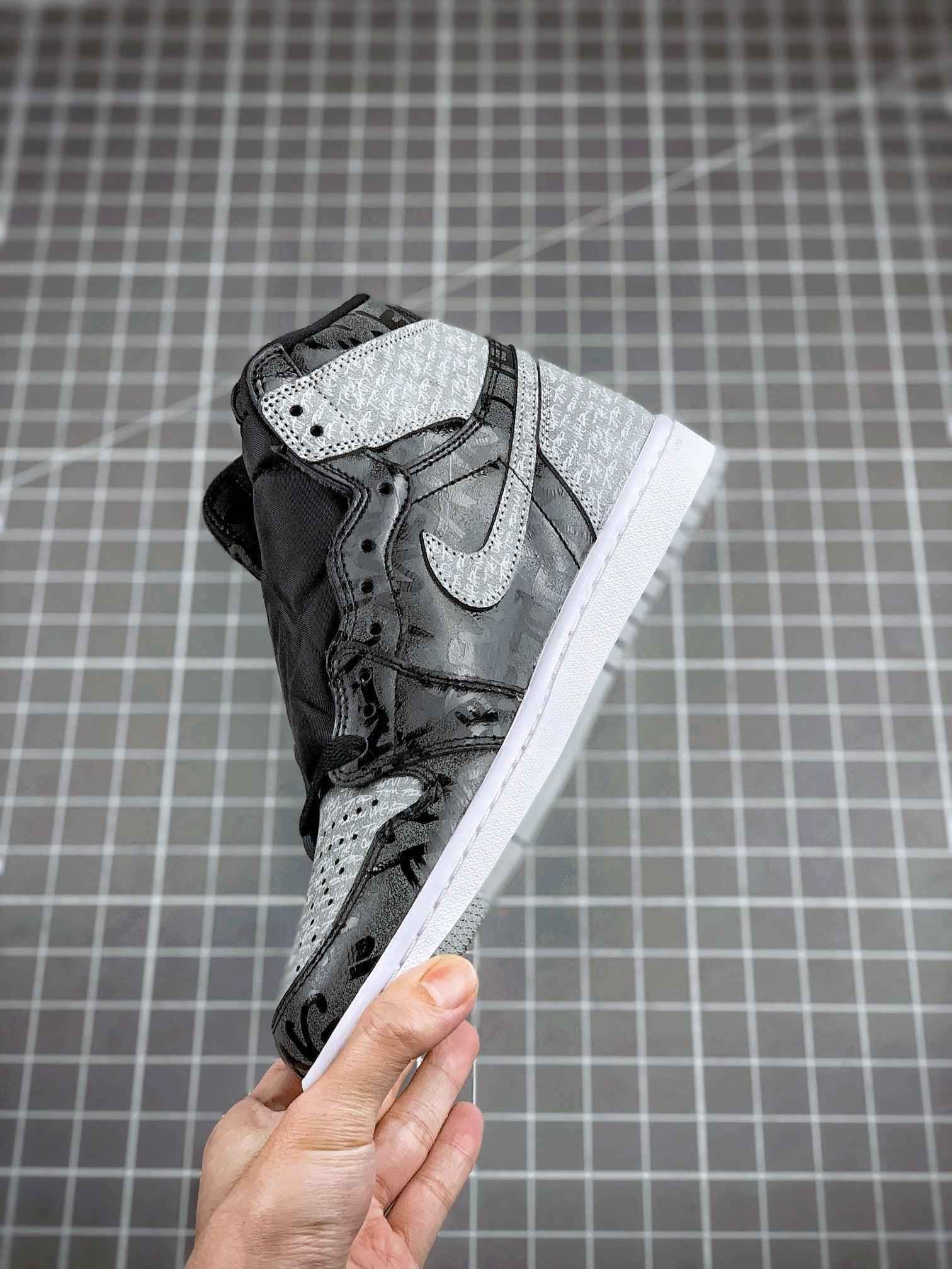 Custom Air Jordan 1 Rebellionaire Black Ash - Latest Edition Available Now SneakerNational