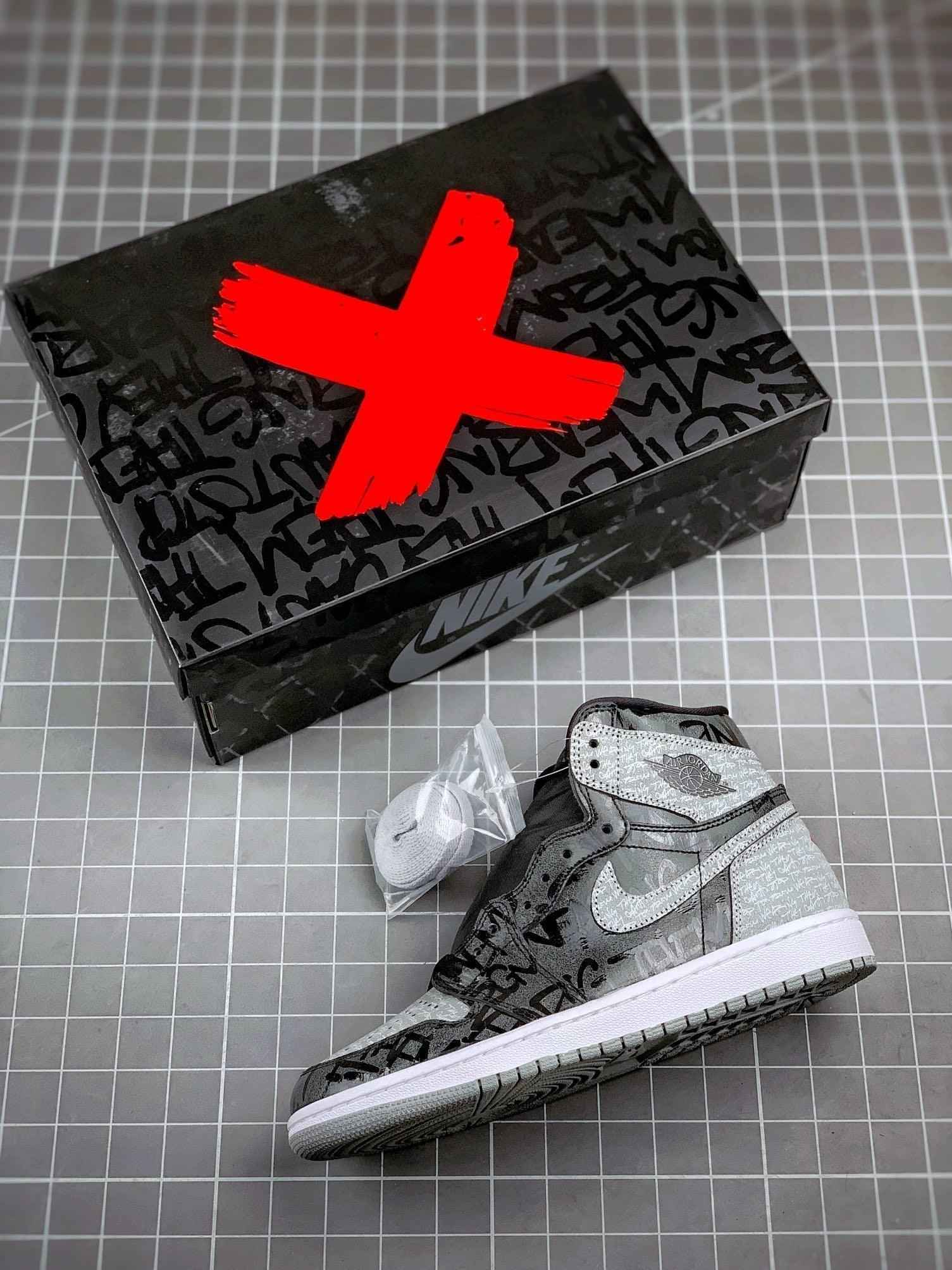 Custom Air Jordan 1 Rebellionaire Black Ash - Latest Edition Available Now SneakerNational