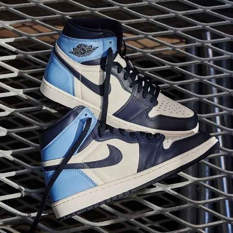 Air Jordan 1 Obsidian Blue Sneakers | Stylish & Comfortable Footwear
