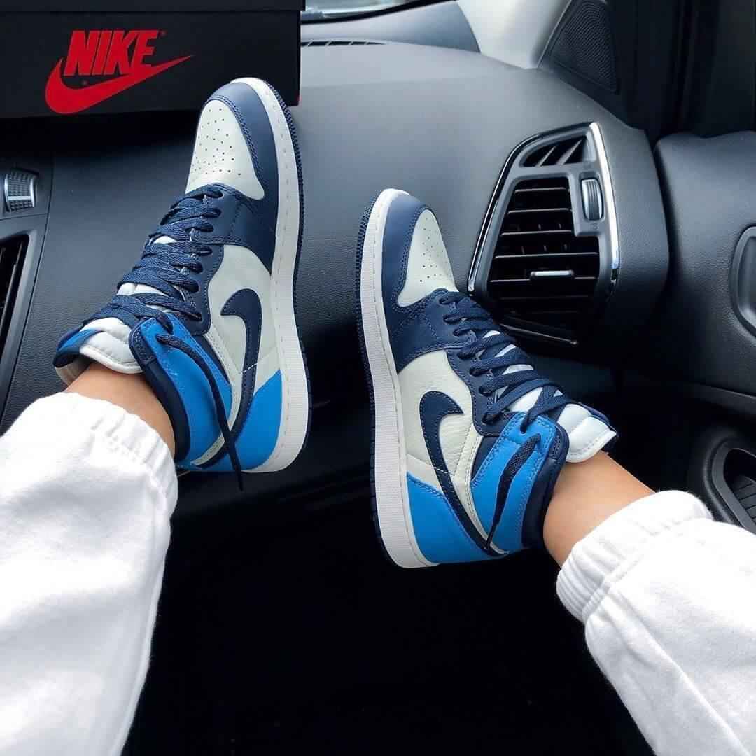 Air Jordan 1 Obsidian Blue Sneakers | Stylish & Comfortable Footwear