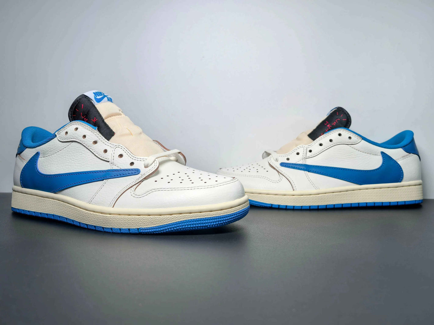 Custom Air Jordan 1 x Travis Scott x Fragment Design DM7866-104 SneakerNational