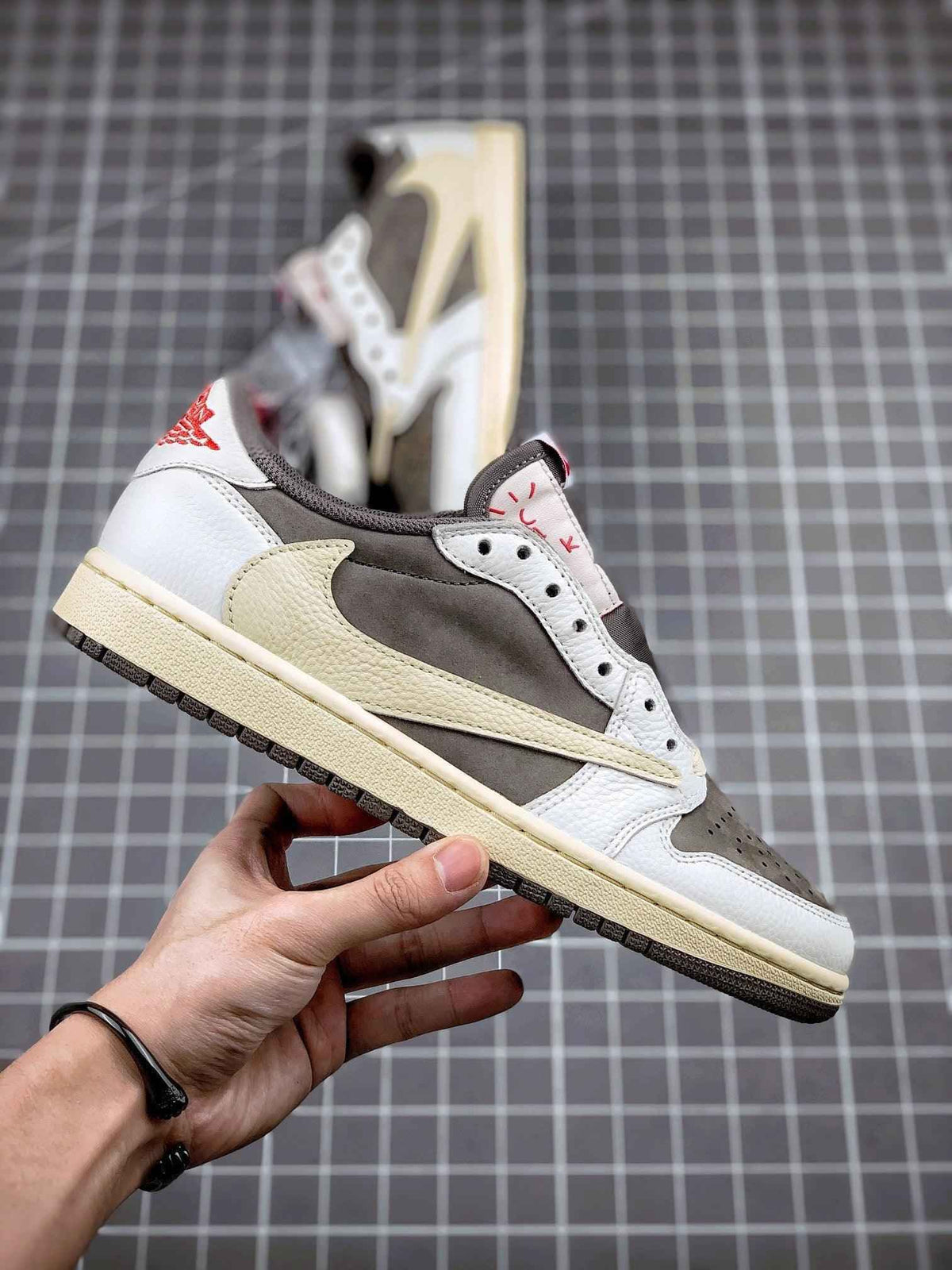 Custom Fragment TS Air Jordan 1 Low Limited Edition Sneakers Exclusive Release
