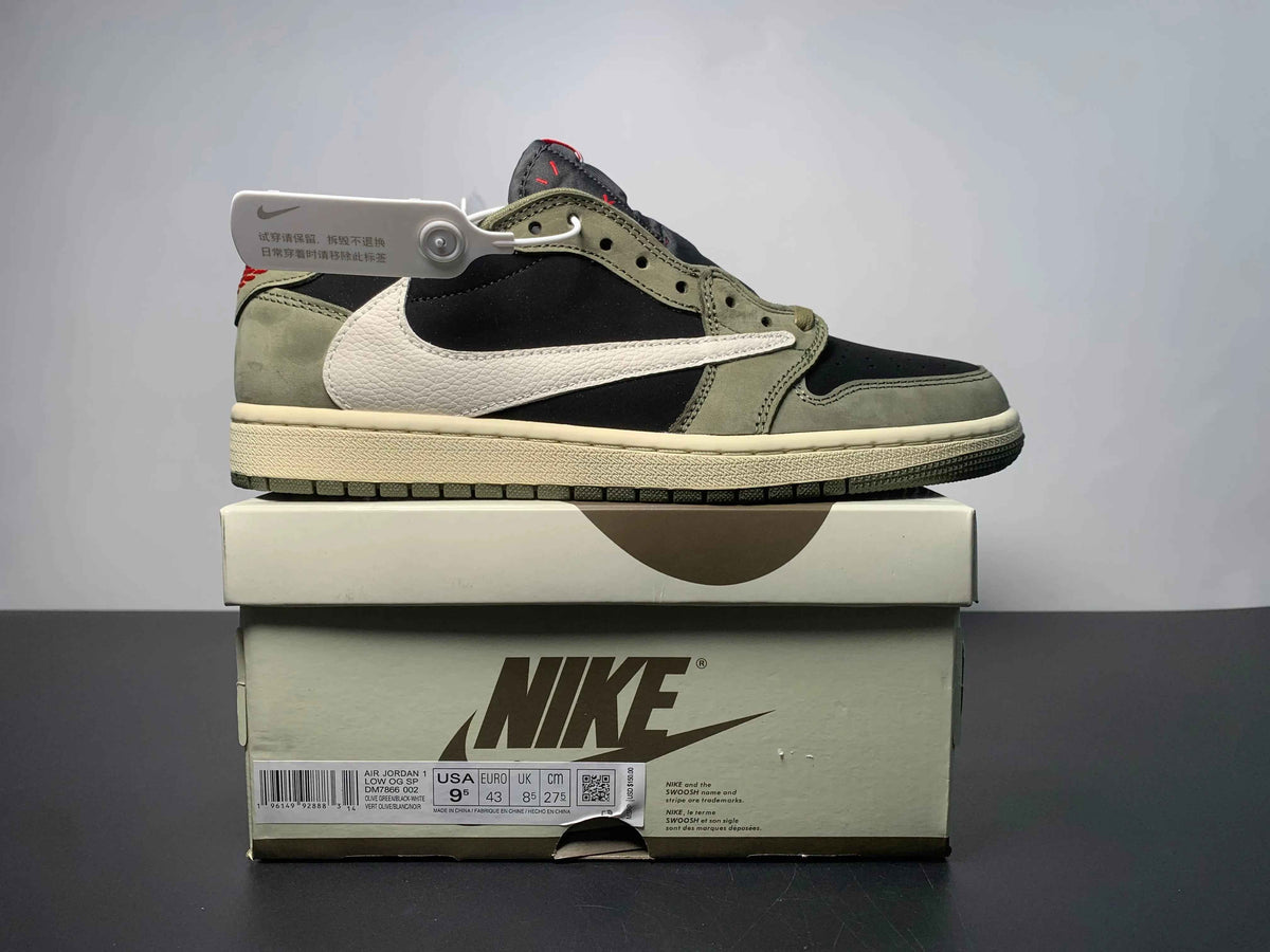 Custom Travis Scott x Air Jordan 1 Low Golf TS DM7866-00
