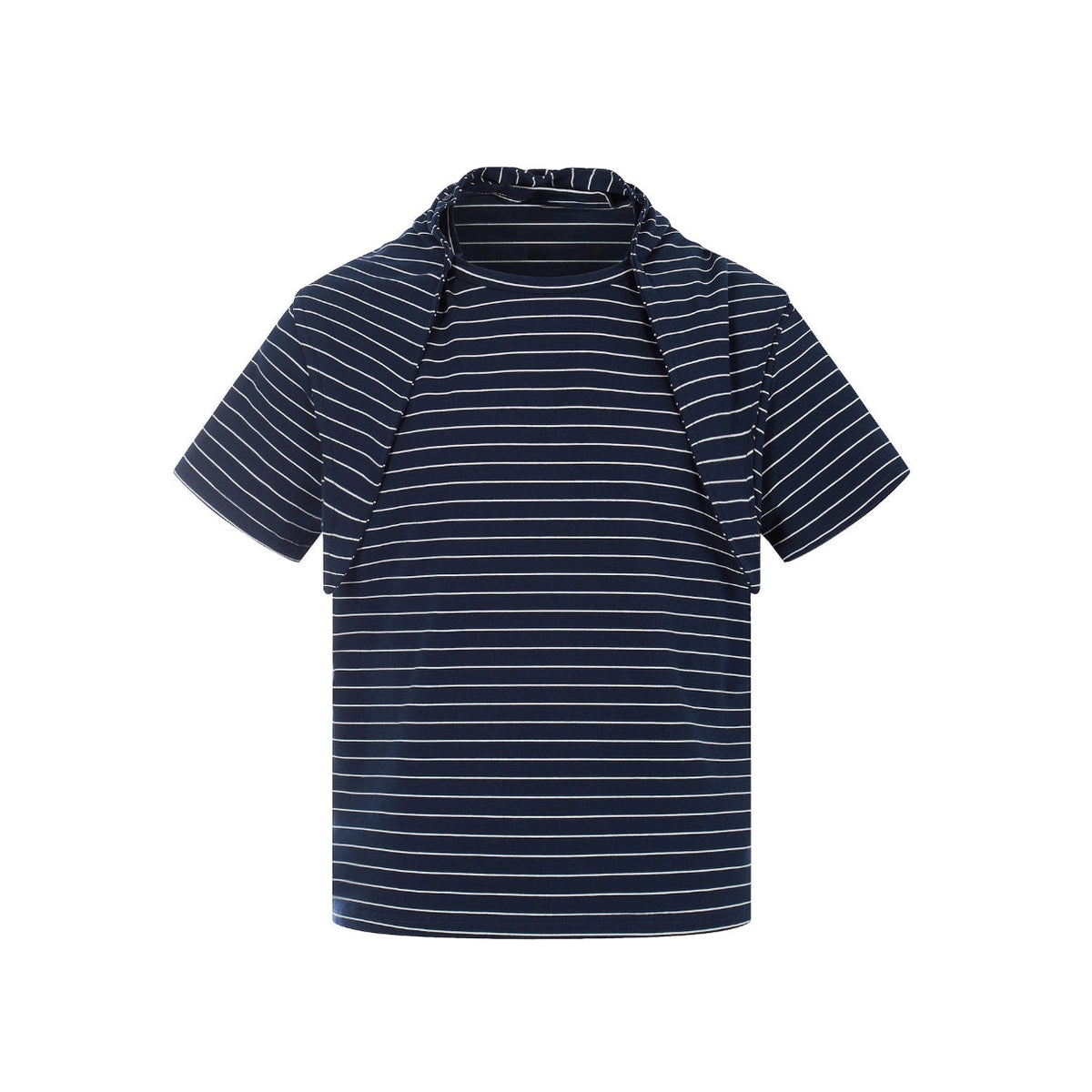 Driftline Scarf Collar T-Shirt