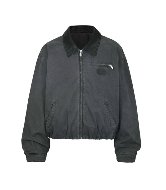 BLACK VINTAGE HUNTERS JACKET