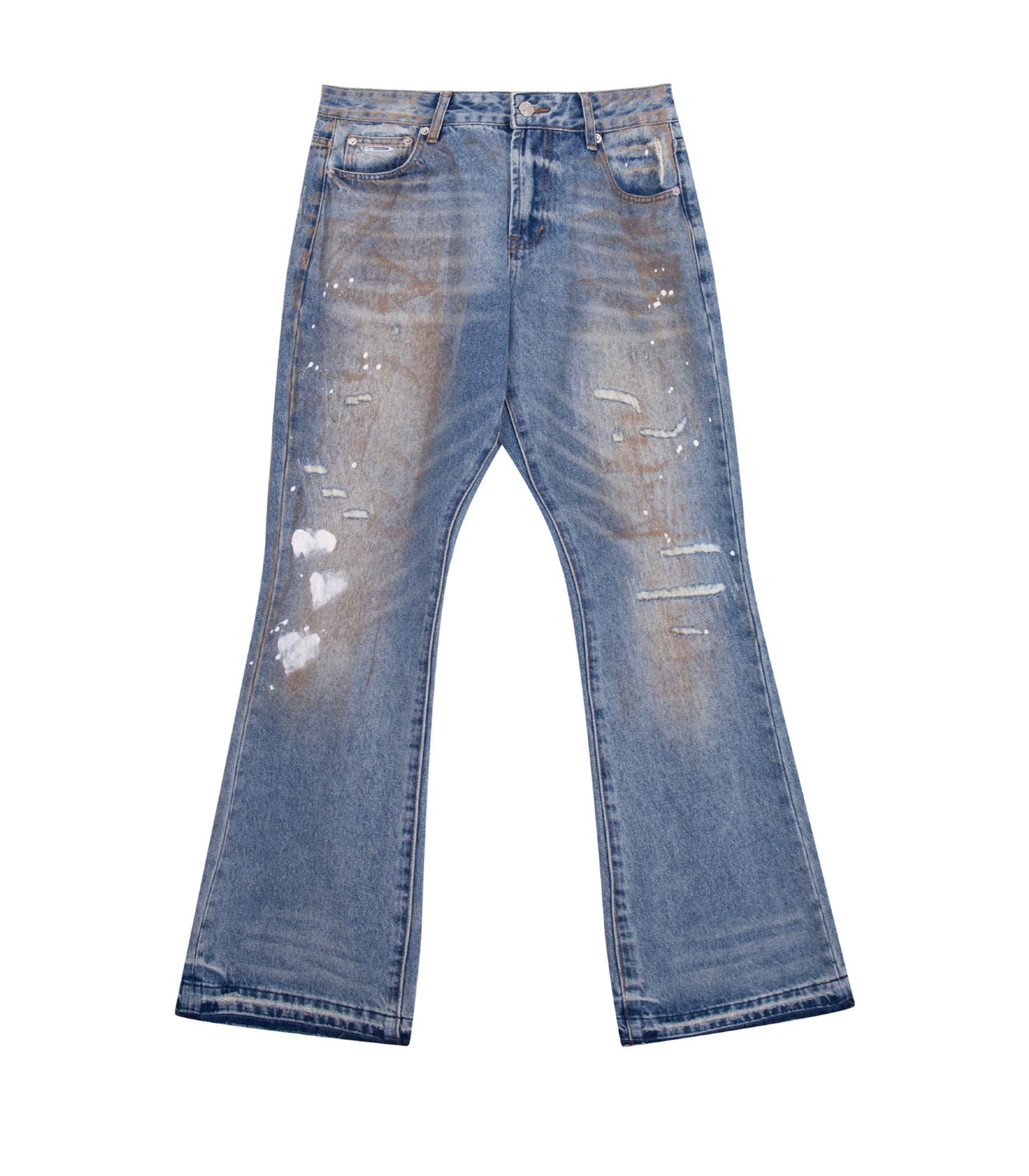 DIRT FLARE DENIM