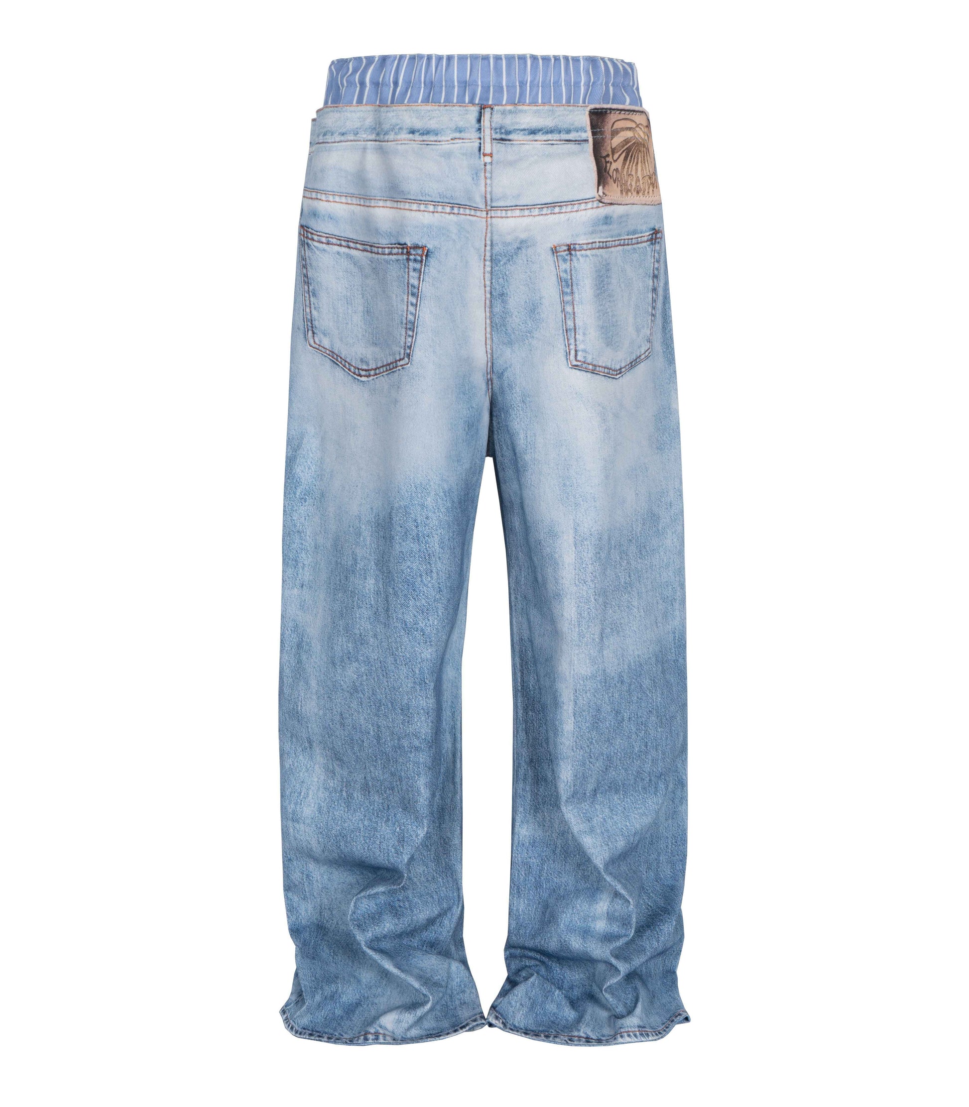 CONTRAST BOXER DENIM