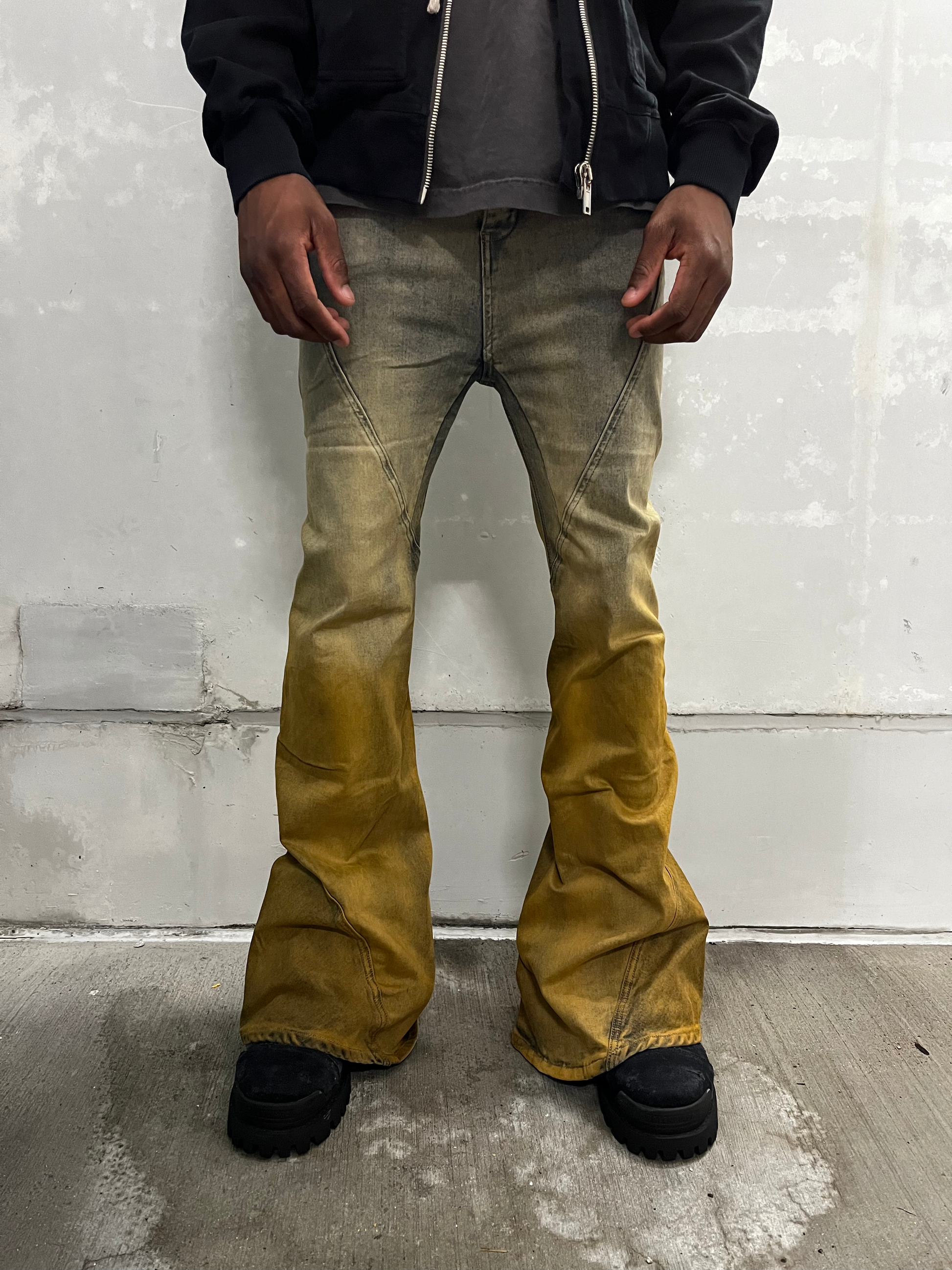 WIDEBOY SUNSET FLARE DENIM - JUSTLUXURY