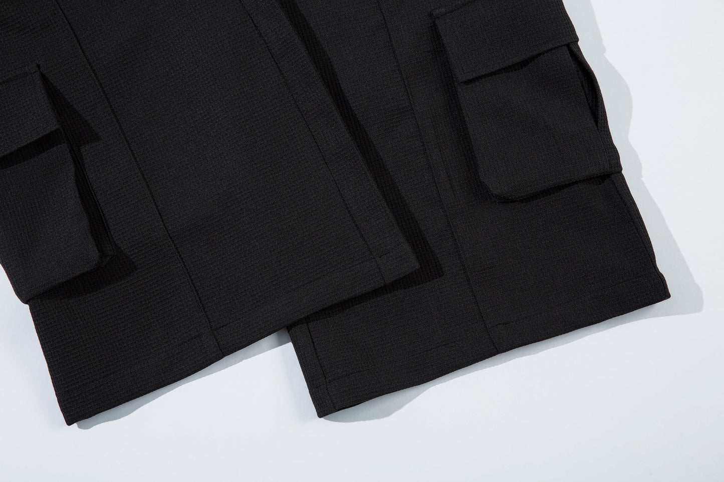 Unisex Multi-Pocket Wide Cargo Pants