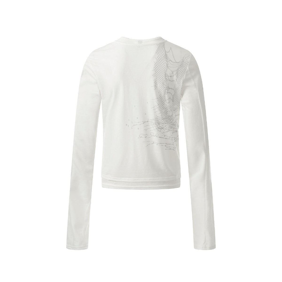 Ivory Veil Long Sleeve