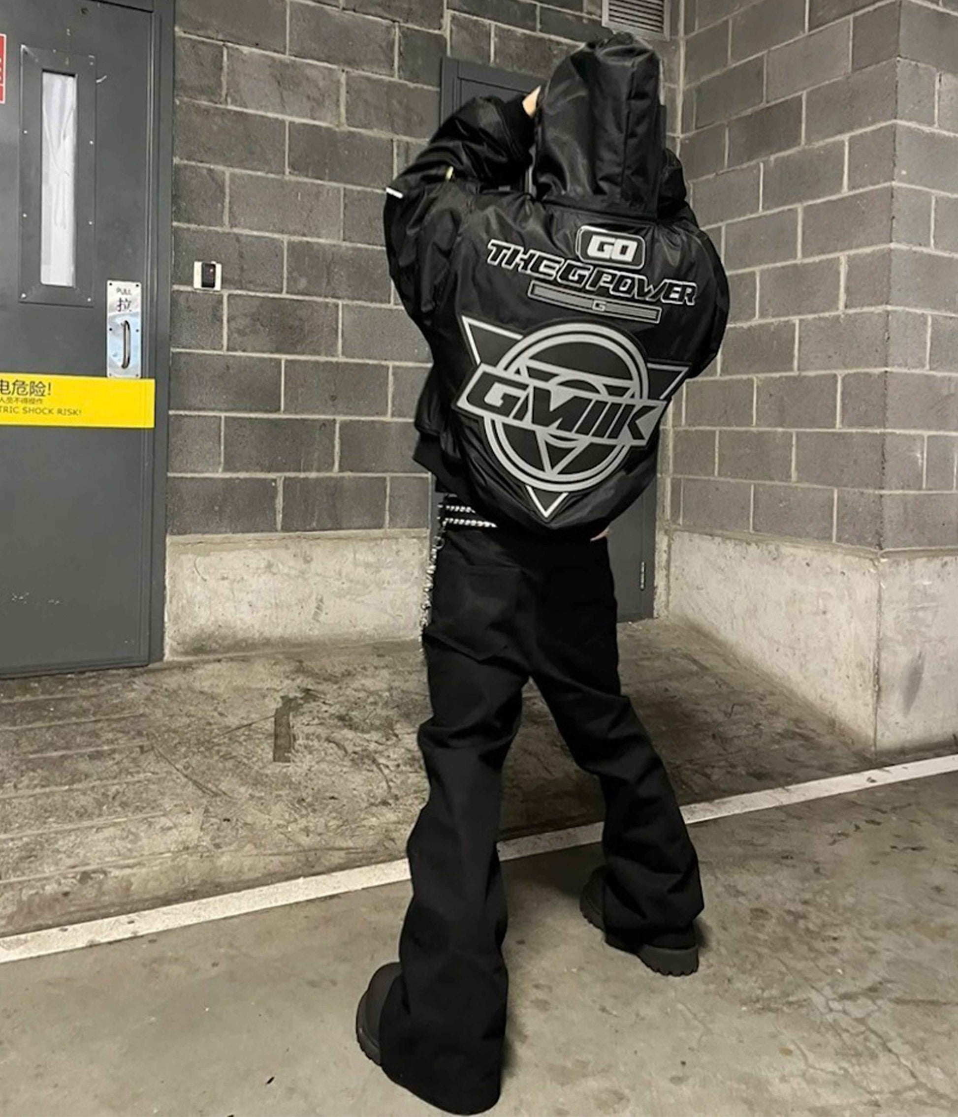 NOIR WIDEBOY FLARE DENIM (UNISEX)