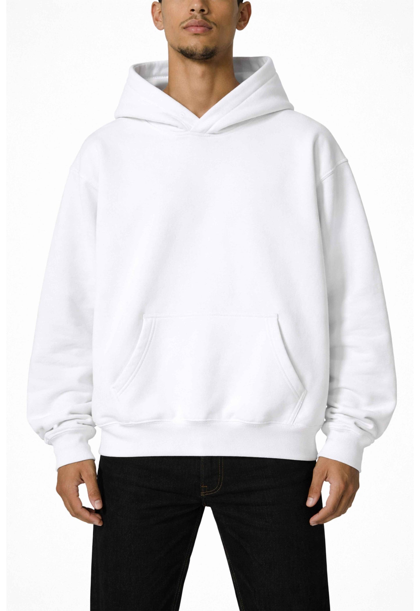 WHITE HOODIE