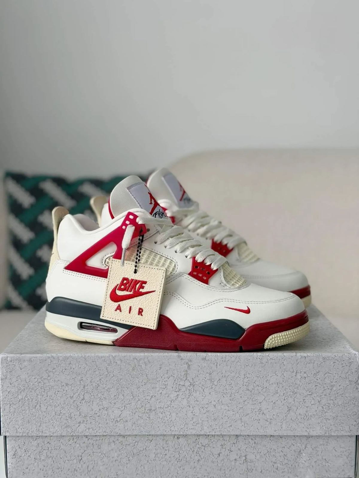 Nigel Sylvester x Air Jordan 4 Retro SP “Brick By Brick” - OMYGOODS