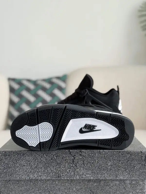 Nike Air Jordan 4 Retro x Nigel Sylvester Black Brick by Brick - OMYGOODS