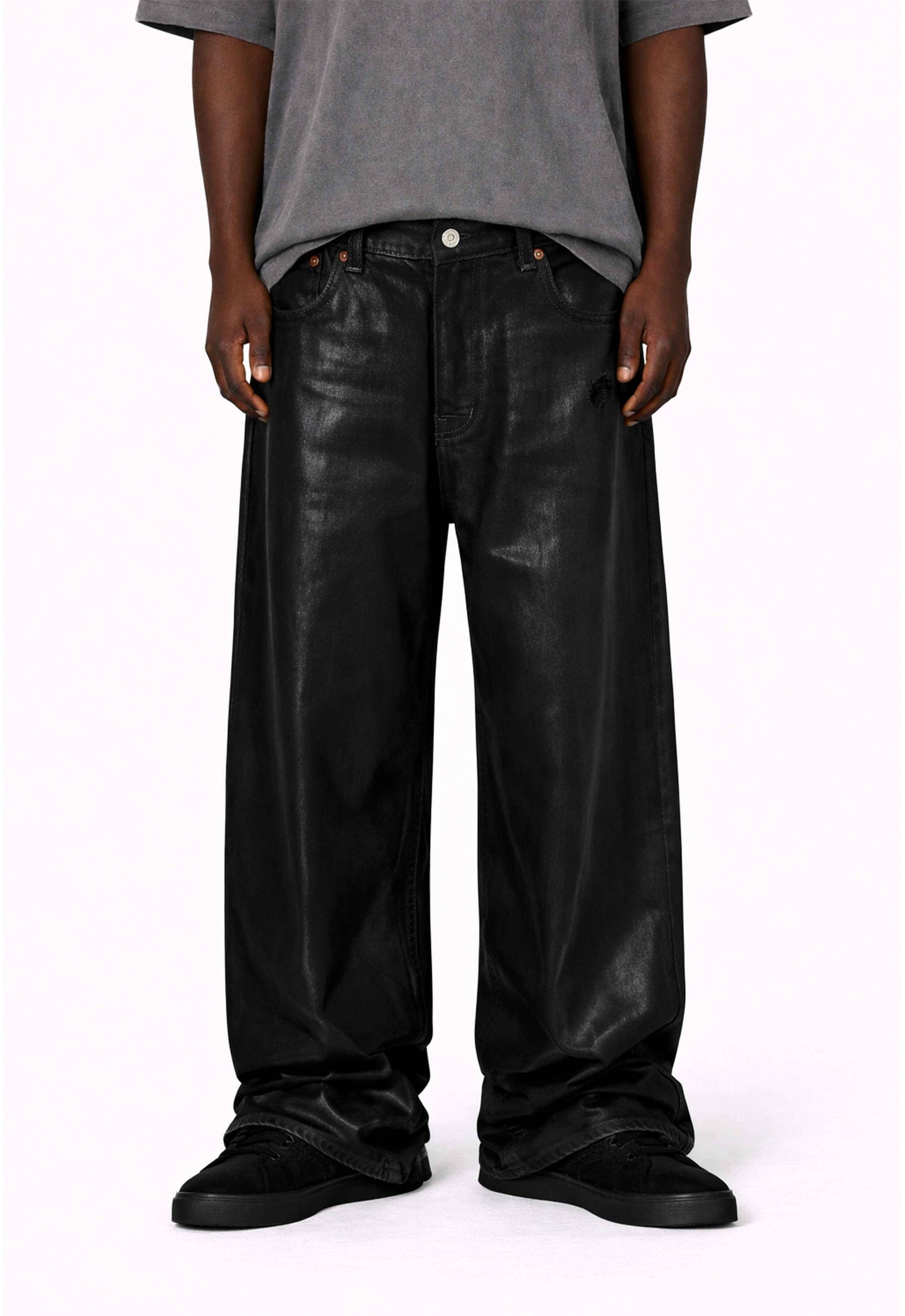 JUMBO WAXED DENIM