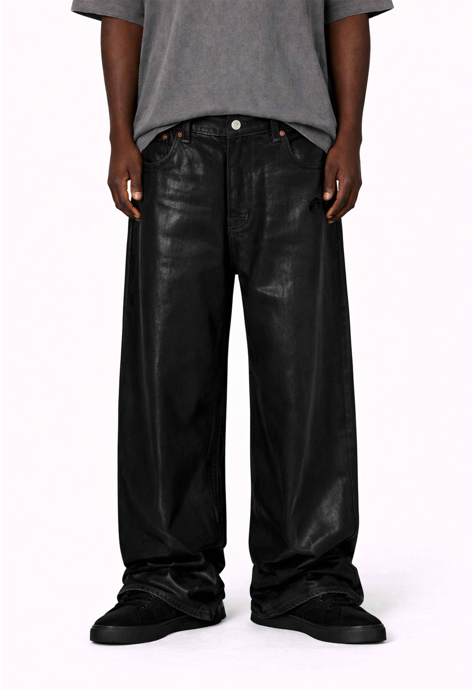 JUMBO WAXED DENIM
