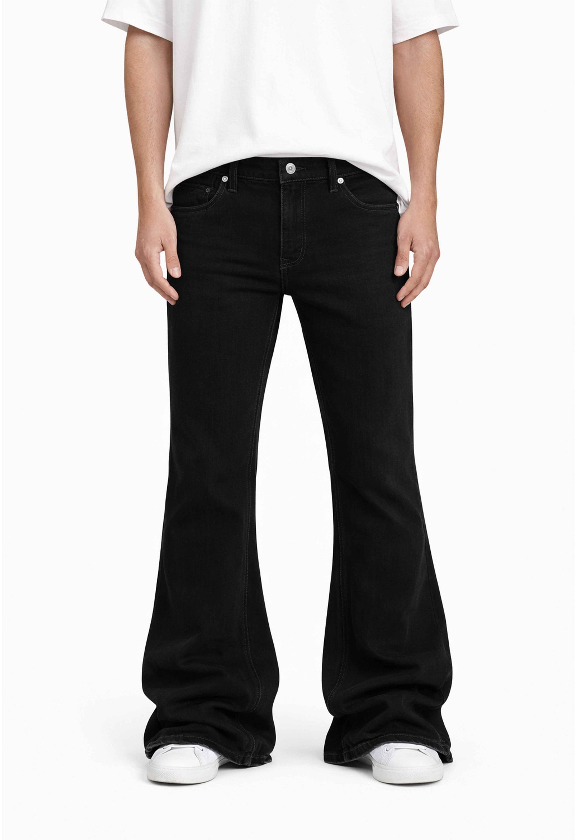 NOIR WIDEBOY FLARE DENIM