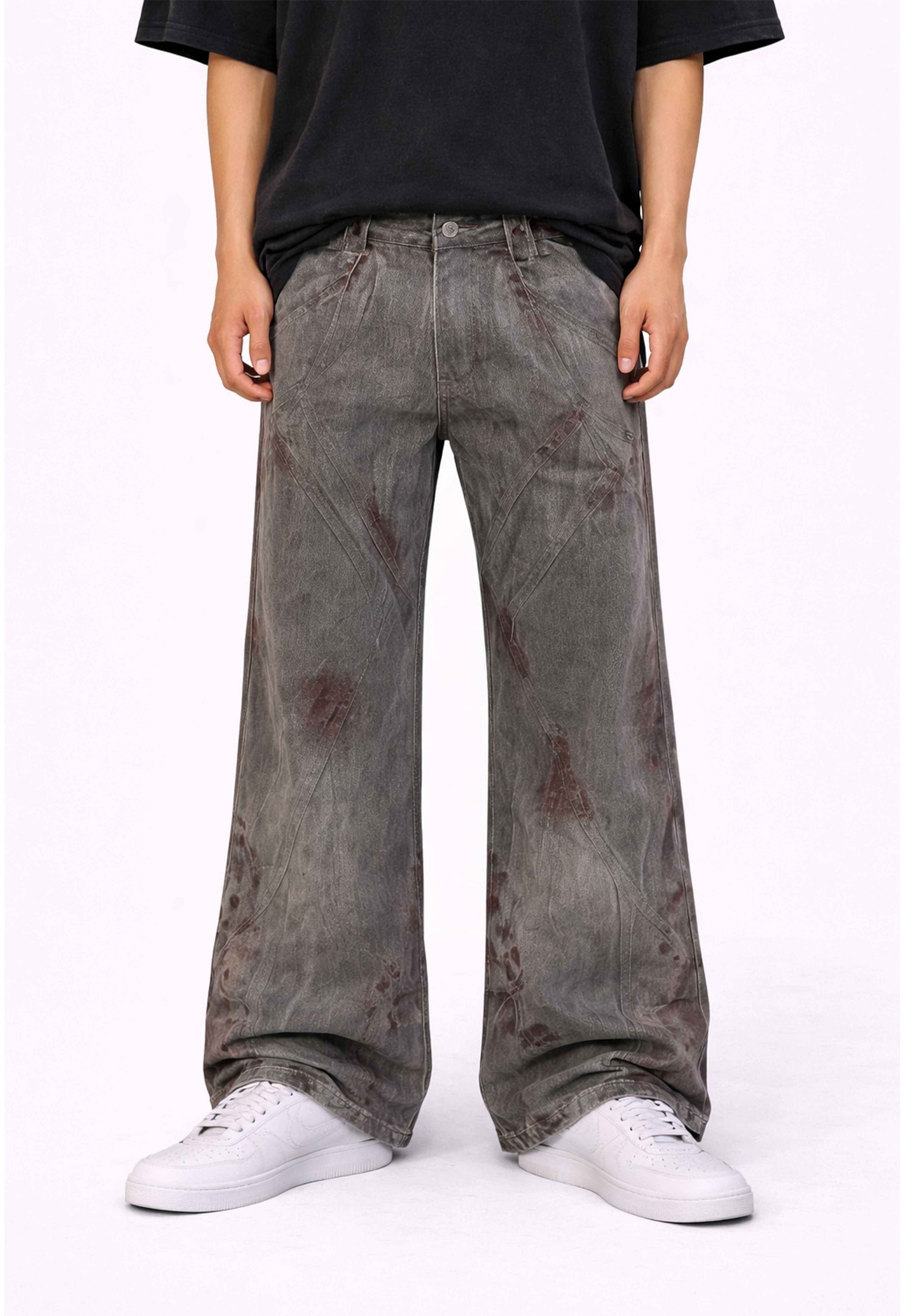 BLOODSTAIN FLARE DENIM