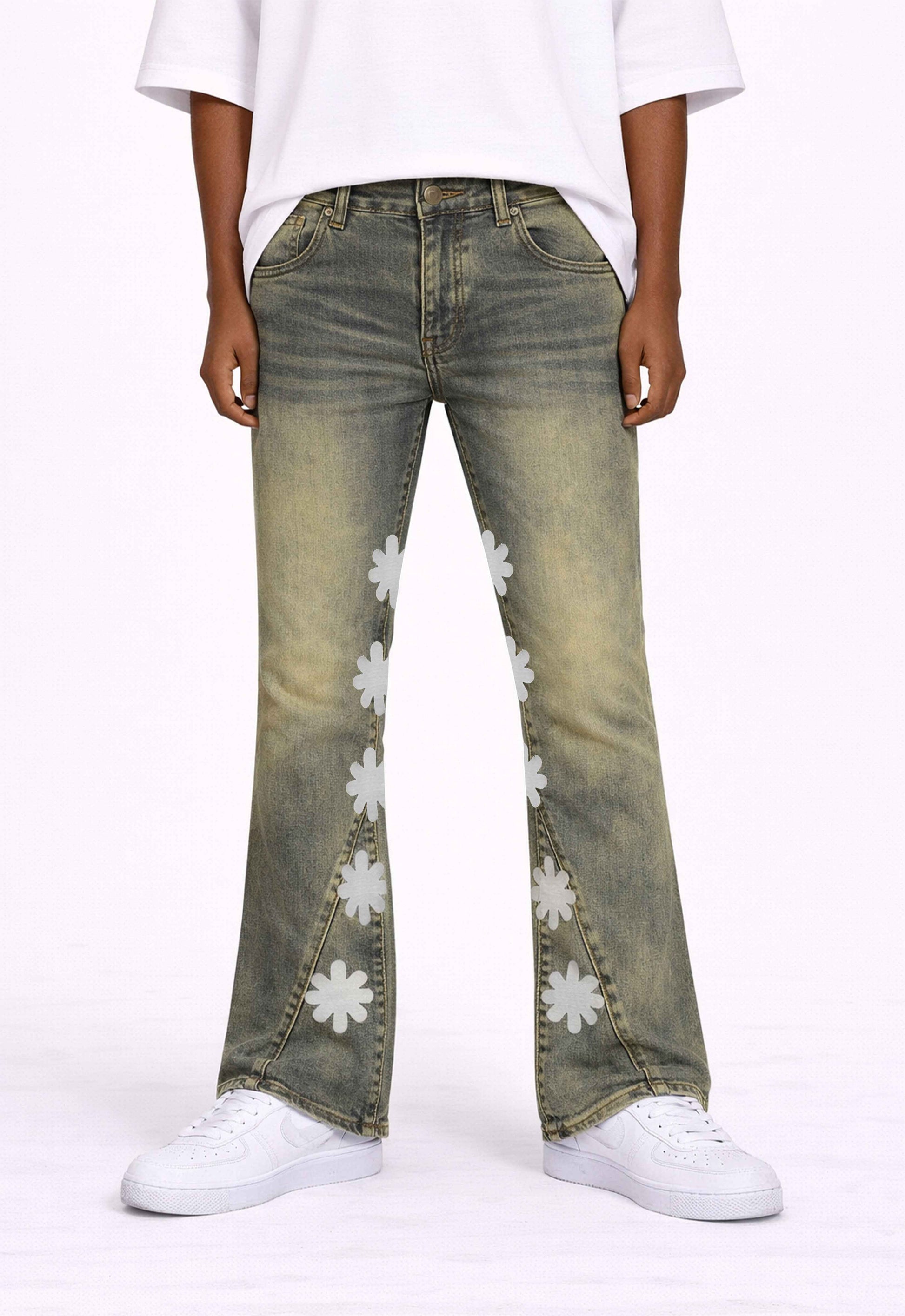 VINTAGE ASTERISK FLARE DENIM