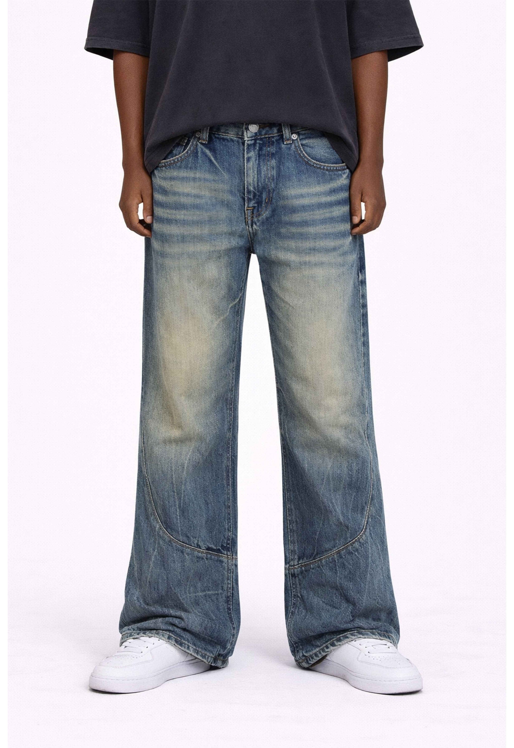 SUNFADE PANEL DENIM